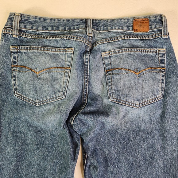 BKE Denim Bootcut Jeans Medium Wash Side Slit 100% Cotton Size 30x31.5 Made USA - Picture 6 of 11